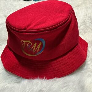 Red Bucket Hat